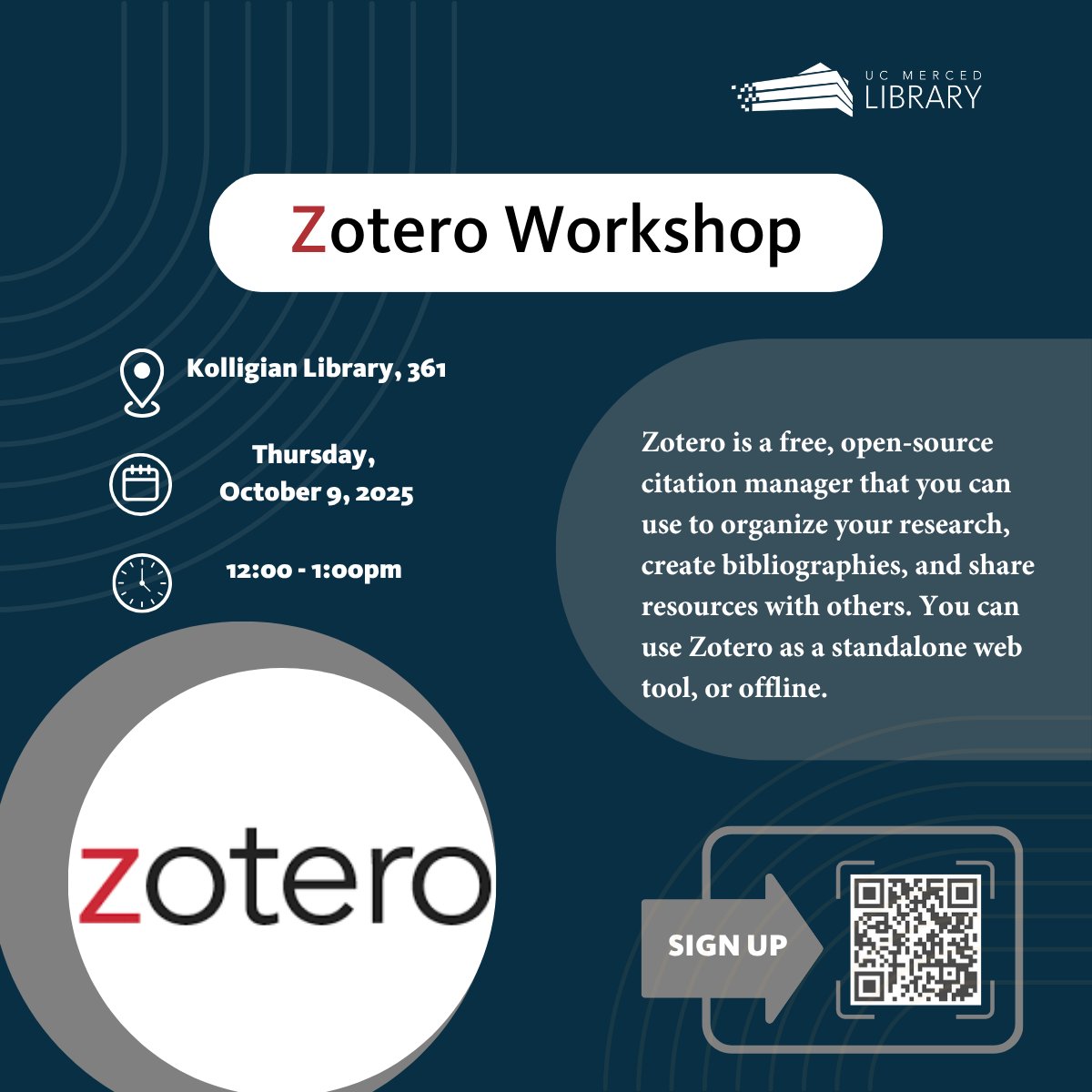 UC Merced Library tweet media