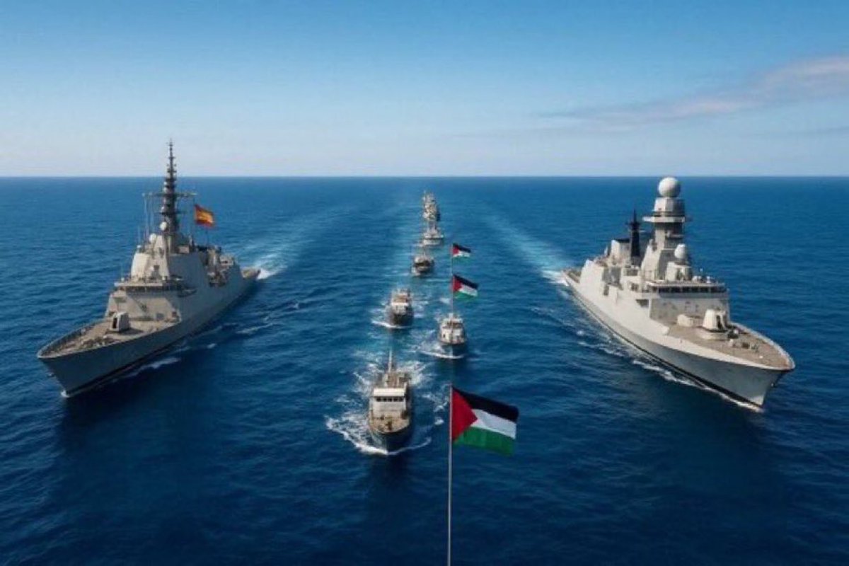 BREAKING: 🚨 Please stay on  high-alert as the Flotilla reaches 10 nautical miles from the HIGH RISK zone.