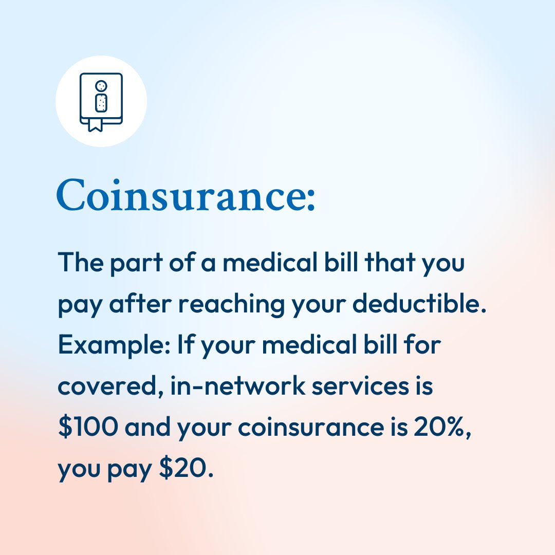 What is coinsurance? Health insurance can be confusing, including the lingo. Better understand your plan and benefits by accessing your plan information through the My Highmark app, and read about coinsurance on our member resource page found here: bit.ly/41owObO