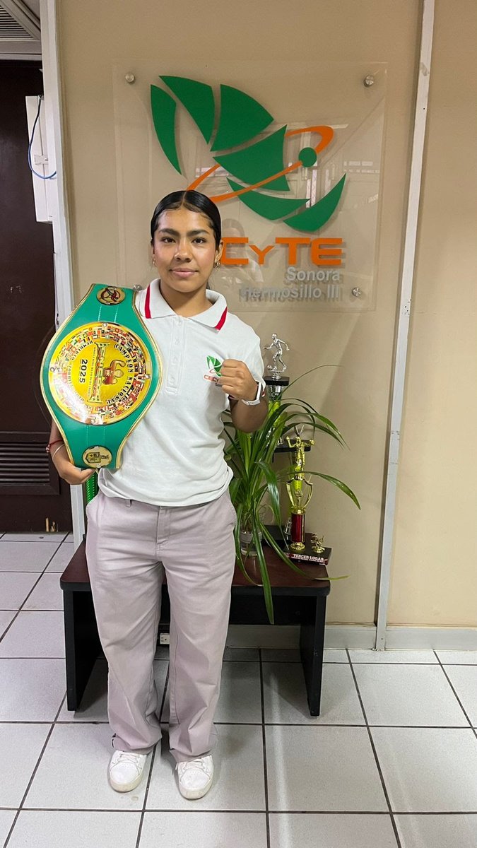 Alumna de Cecyte conquista campeonato nacional y clasifica a mundial de boxeo: Gobierno de Sonora 

Hermosillo ...
marquesina.mx/561388/