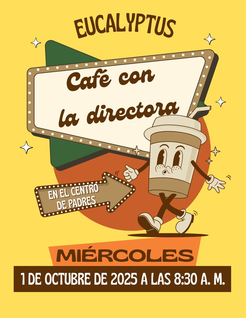 EucKoalas's tweet photo. Just a reminder ...
You are invited to join us for a casual coffee and conversation with our Principal. This is  a great opportunity to:
*Share thoughts
*Ask questions
*Get to know the school better
*Connect with other parents https://t.co/UIRuZfOwHO