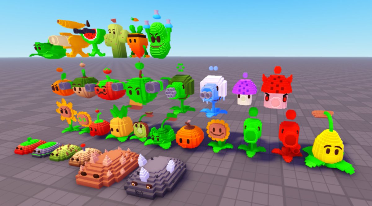 TotallyNotWar's tweet image. PLANT VS BRAIN ROTS ASSET PACK (Works in UEFN TOO) 😍
🧠5 brain rots
🌱20-25 Plants ( Rigged and animated )
🗺️Map
📺UI ( 17-20 frames )
+ MORE ( LIMITED COPIES, GET YOURS NOW!!)

DISCORD: Totallynotwarr
#Roblox #RobloxDev #RobloxDevs #RobloxUI