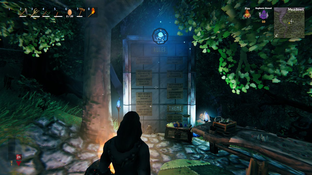 litgirlgames69's tweet photo. The #Literatti build comp has commenced for #Halloween! Get into the Discord for more details if you haven't already :) competitive and recreational building options, some prizes, and loads of fun with friends

#Trolleratti #Valheim #buildcompetition #spooky #scary #community https://t.co/i5kFXPJRuG