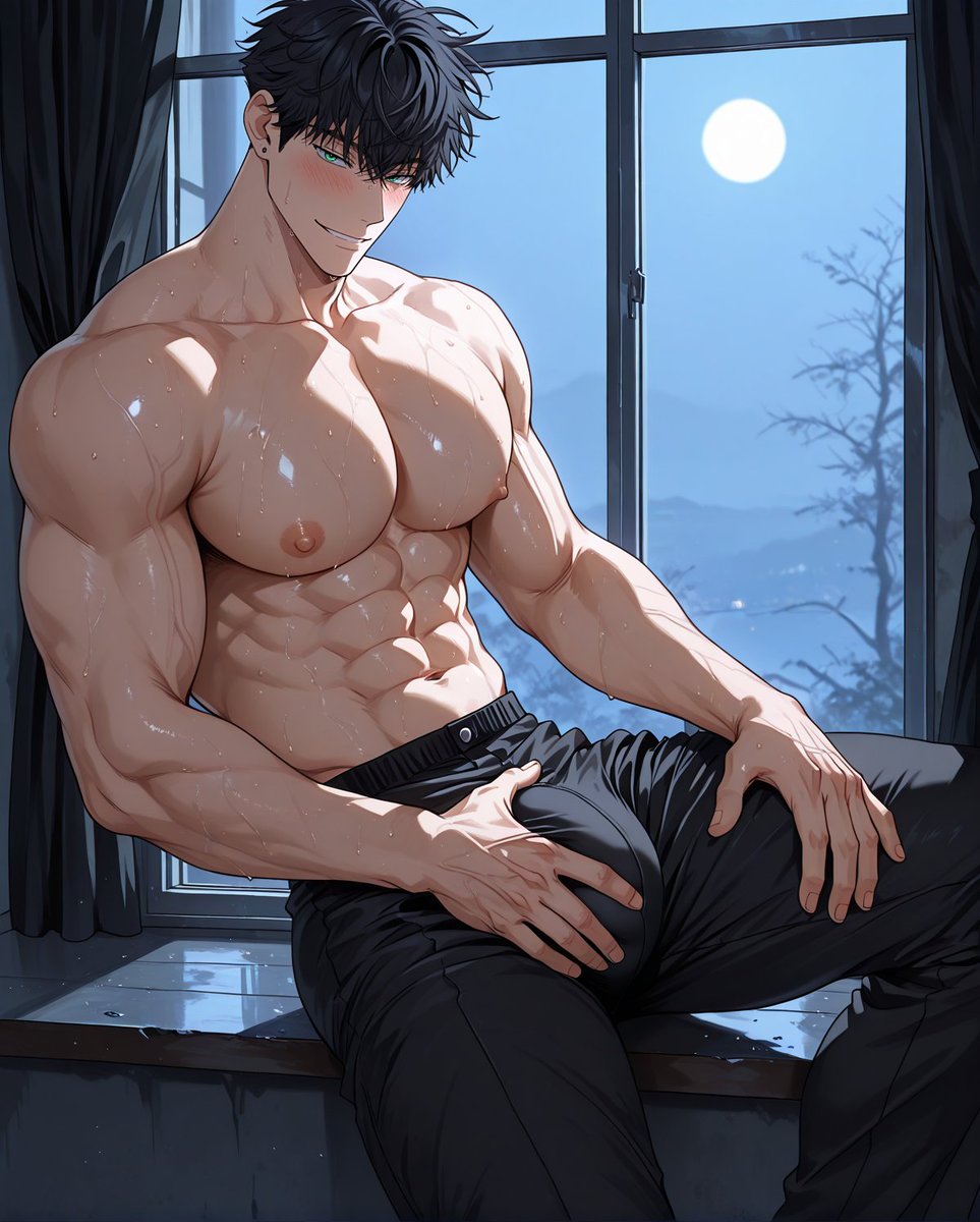 hidu09's tweet photo. Kang Woojin

#bara #nsfw #bl #r18 #aiart https://t.co/rwh3cIY4zd