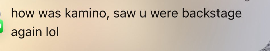 is he jealous I was backstage b2b weekends