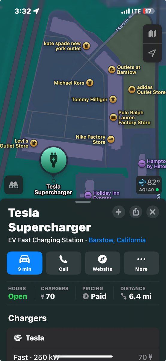 How about some outlet pricing at the Tesla supercharger Barstow outlets? ⁦<a href="/TeslaCharging/">Tesla Charging</a>⁩