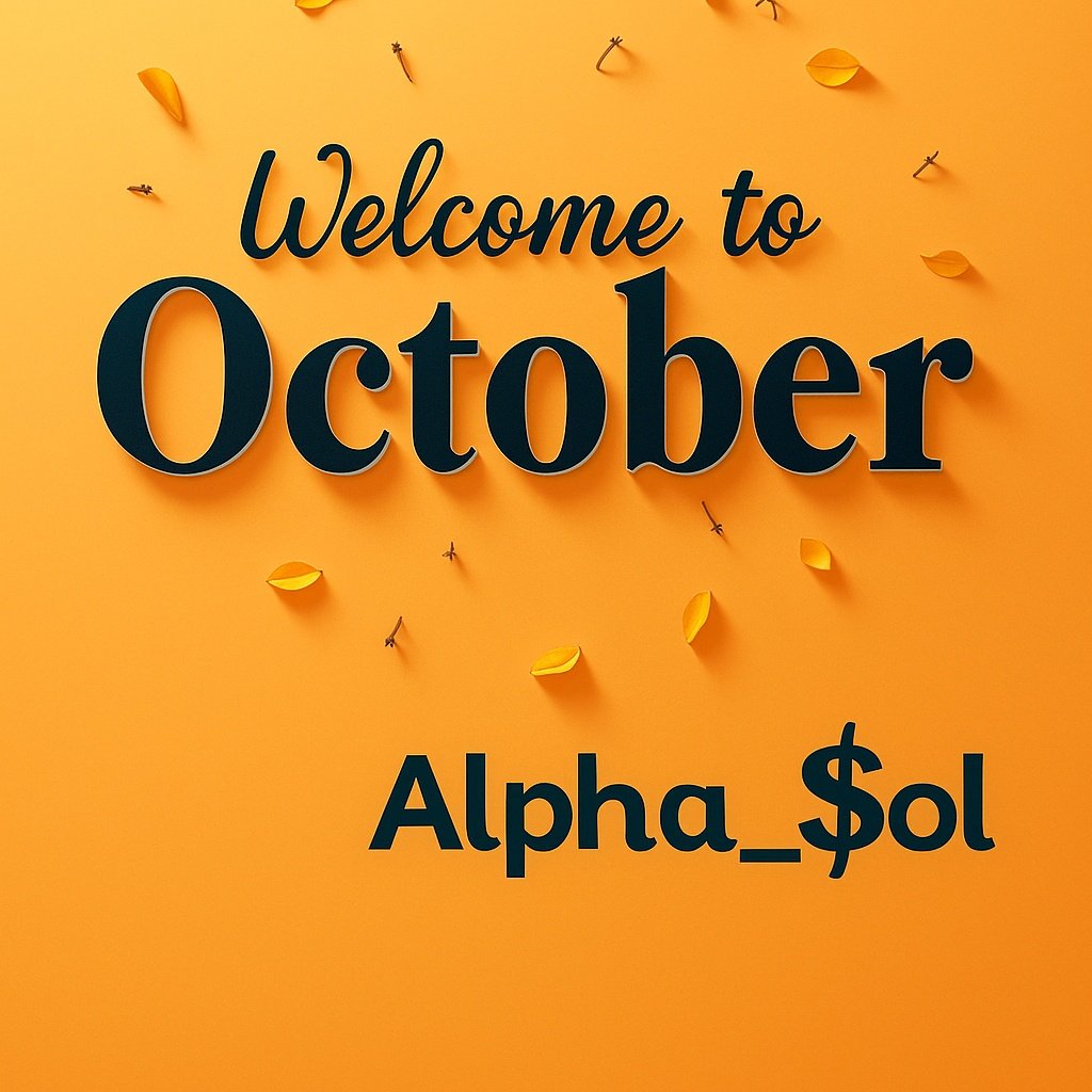 Alpha_S0L's tweet photo. "Happy October, friends! π May this new month bring joy, love, and success! π "October is here! π Let's make this month count! πͺ Happy new month Once again friends! May it bring
opportunities, growth, and happiness ββ¨
#octoberVibes
#OctoberMotivation
#OctoberFun!!! https://t.co/OtgM17PL4V