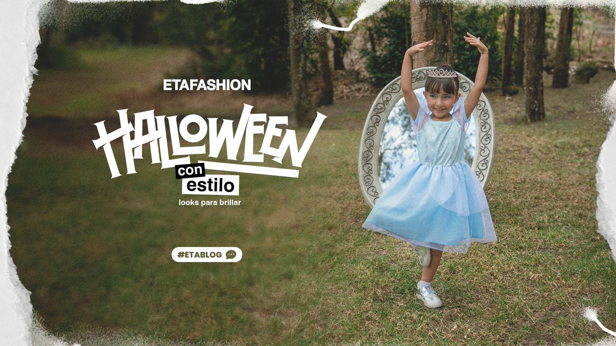 Halloween está a la vuelta de la esquina 👻✨
Descubre looks cool para niñas, niños y teens en nuestro nuevo blog 👉 #ETABlog bit.ly/483QJ3H