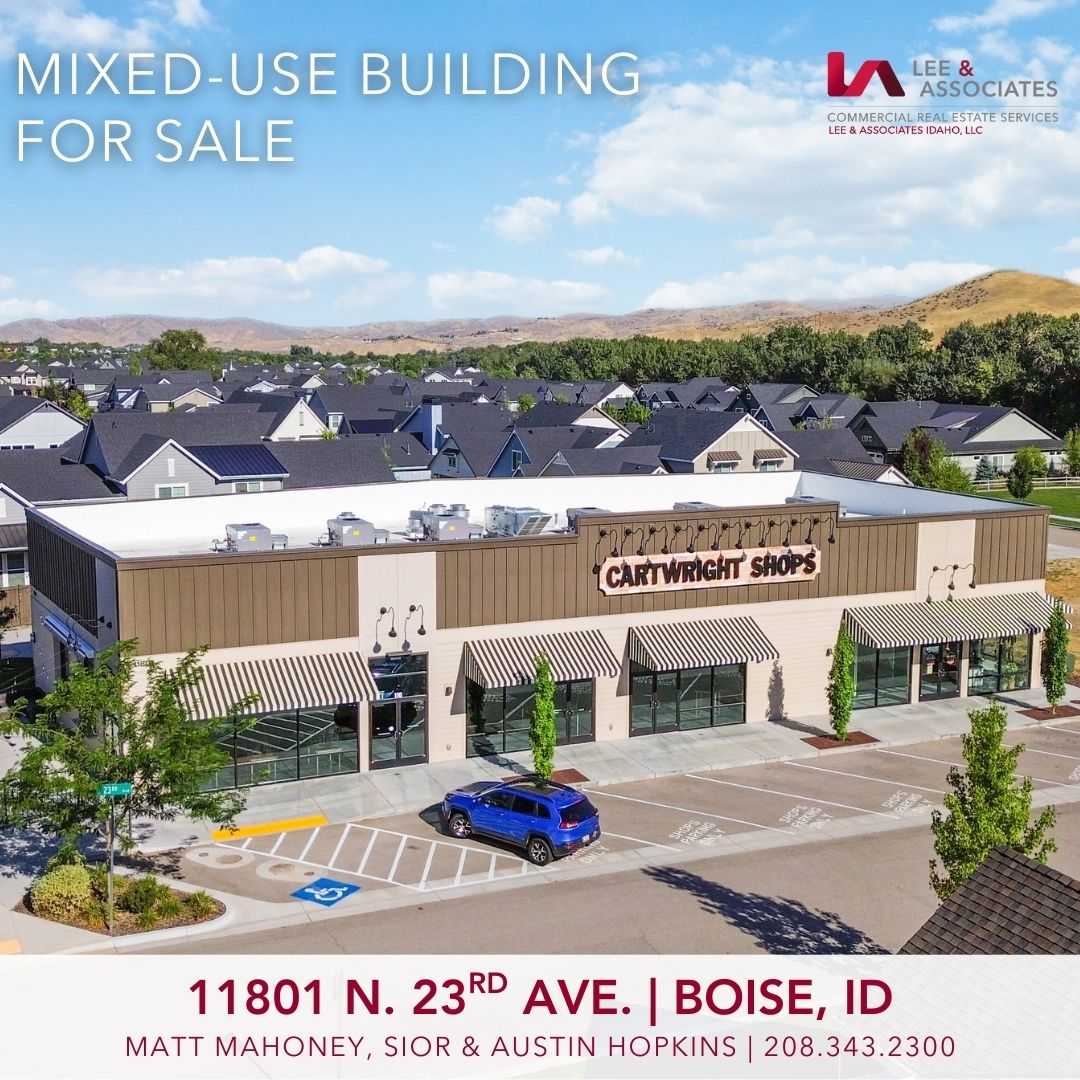 Mixed-Use Building For Sale In Boise, ID! #cre #realestate #forsale #commercialrealestate #leeassociates #Commercialrealestatebrokersboise #realestateinvestor

View listing here: monkeylink.co/4cec95