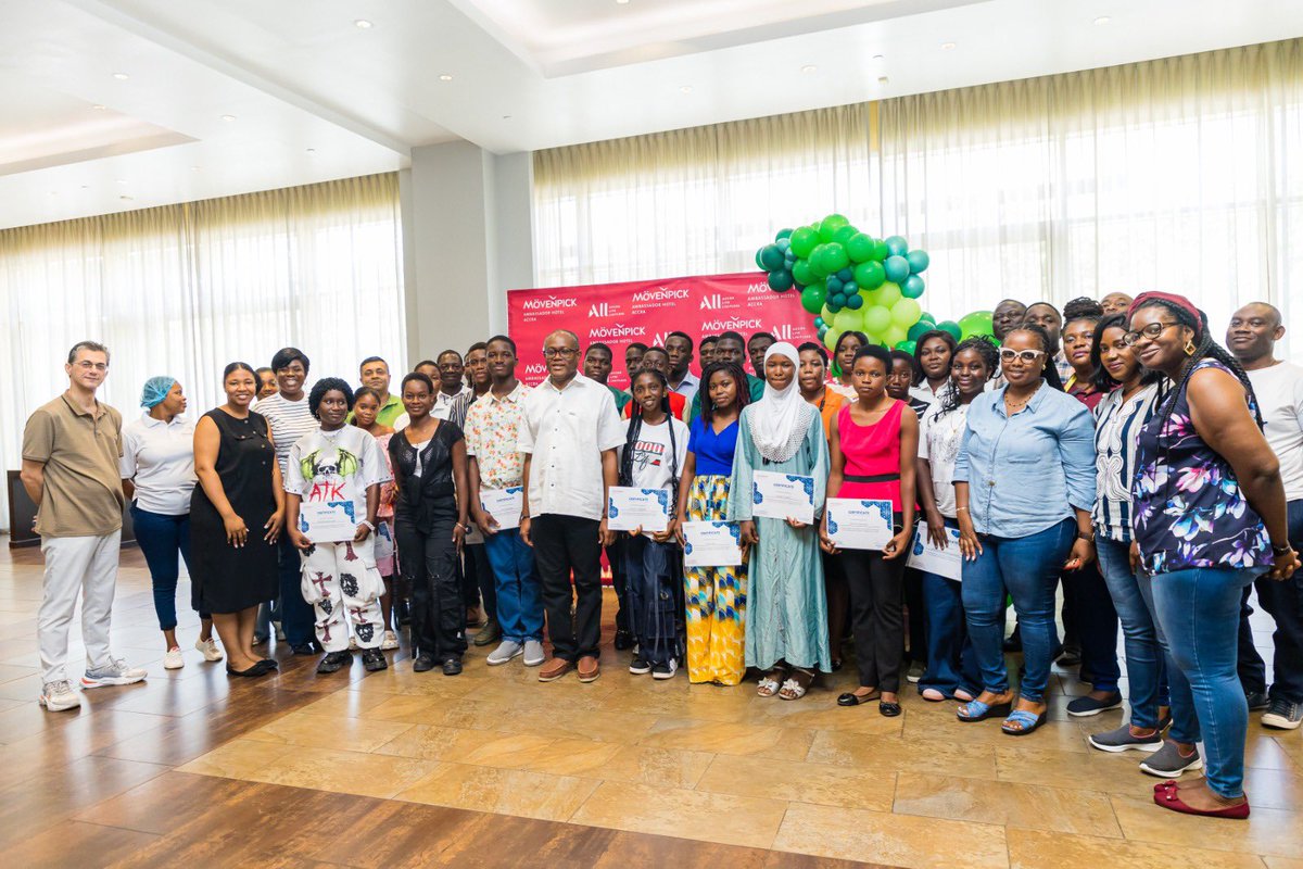 lady__ND's tweet photo. Yet again, I had the incredible privilege of doing what I love most; empowering young minds. The #YouthEmpowermentDay last weekend @movenpick_accra was a beautiful reminder of why I’m so passionate about #capacitybuilding, #education, and #youthdevelopment. 

#AccorHeartist https://t.co/XRYaXGqNOo