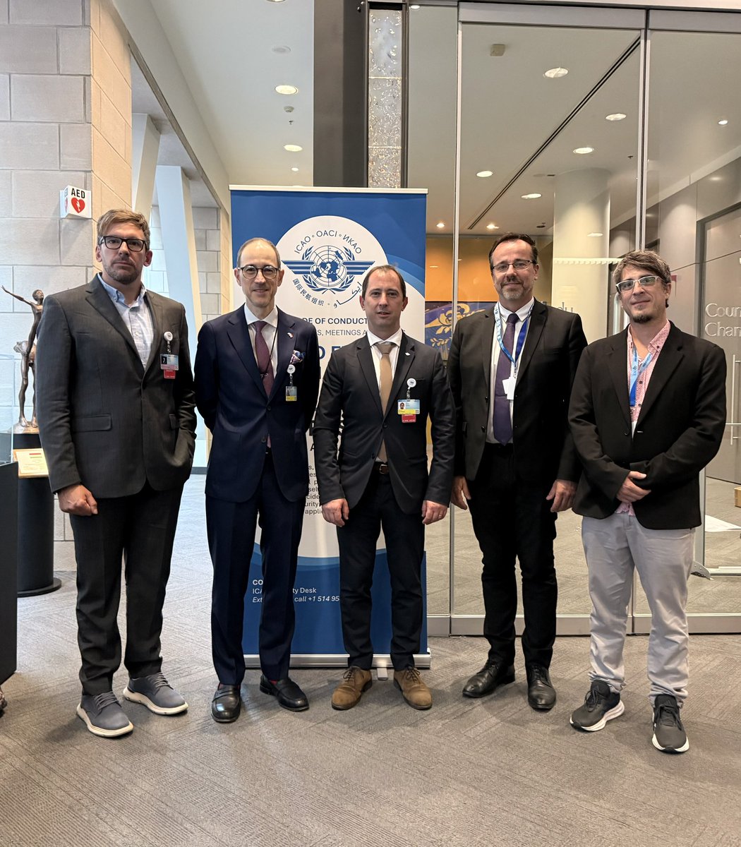 A l’occasion des l’Assemblée triennale de <a href="/icao/">ICAO</a> #A42, la délégation de <a href="/GvtMonaco/">Gouvernement Monaco</a> et  <a href="/GovernAndorra/">Govern d'Andorra</a> ont partagé leurs expériences et échangé sur les enjeux liés au transport par hélicoptère. 

Un dialogue qui illustre la valeur de la coopération entre petits états. 🇲🇨🤝🇦🇩