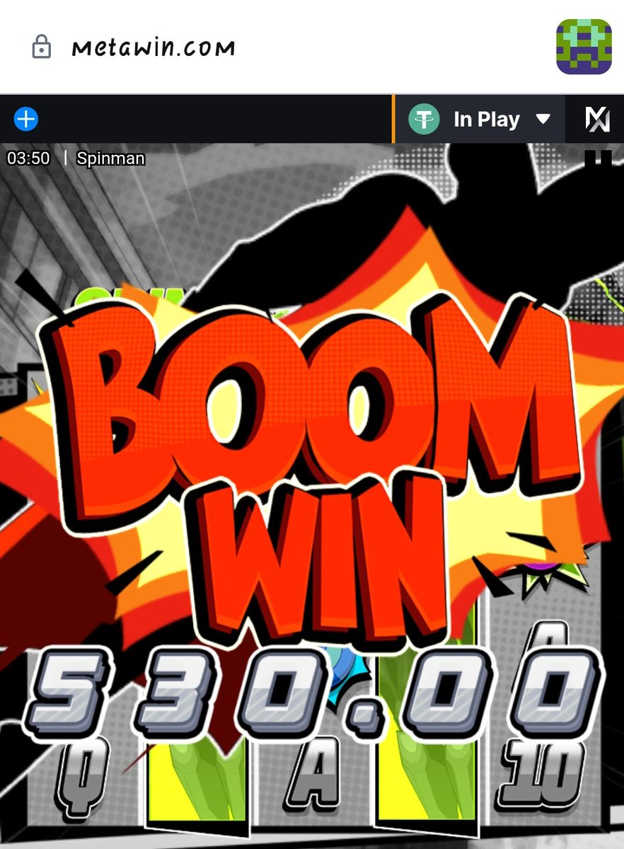 UPTOBER IS STARTING CRAZY WITH <a href="/MetaWin/">METAWIN.COM</a> 💥

Just Hit $500+ from a Single Spin on my favourite Game 🔥

$2 to $530 (Single Spin)

Metawin RTP is best, but we have to choose the games wisely.

Winning and Farming $CASINO at the same time 🧠 

Note:- Gamble Responsibly 🙇‍♀️