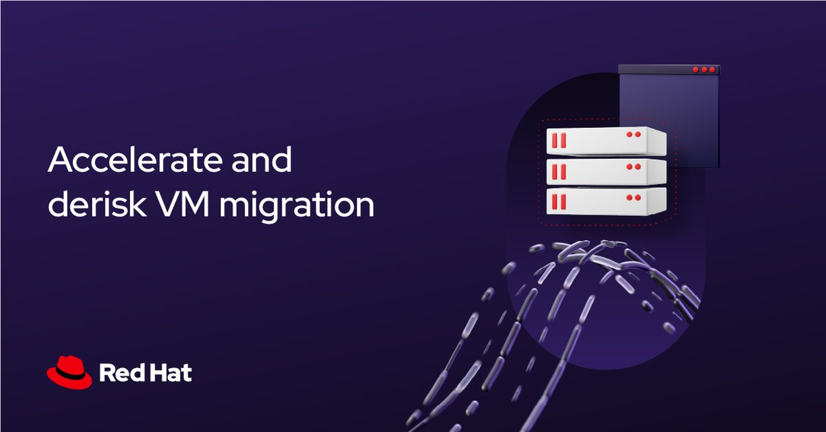 Have you signed up for our upcoming <a href="/RedHat/">Red Hat</a> webinar on Oct 2? This session will provide you with the clarity and confidence to take the next step forward in your migration journey. Join us to learn Red Hat's proven approach to #virtualization migration. red.ht/3K13LVP