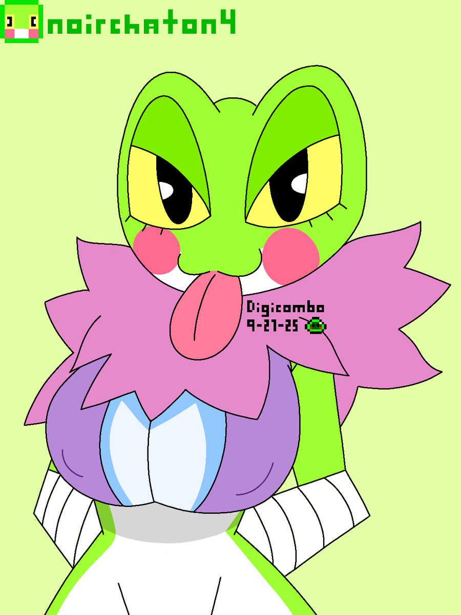 Here's a sketch of Grefina :D

She belongs to <a href="/noirchaton4/">Le Chat Noir 🔞</a> ^-^