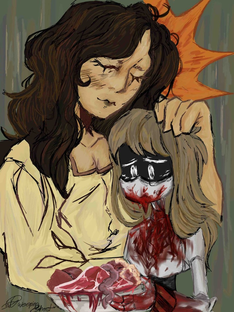 Here are some drawings that I'm really proud about #murderdrones 
#murderdronesOC