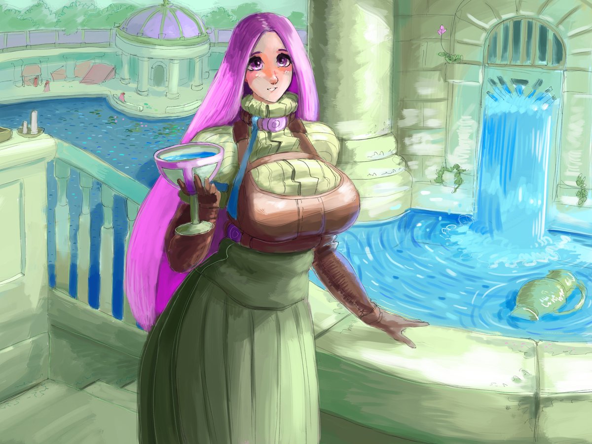 moment of respite while ascending the temple steps . . .