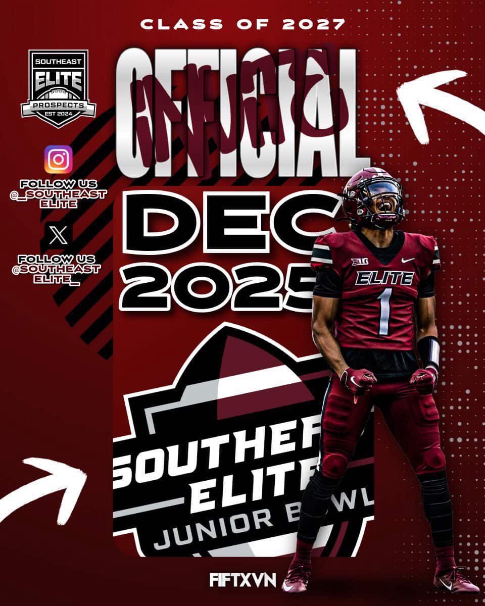 Blessed to be invited! See you in December‼️ <a href="/SoutheastElite_/">Southeast Elite Prospects</a> <a href="/NEGARecruits/">Northeast Georgia Recruits</a> <a href="/wghsfball/">Walnut Grove HS (GA) Recruits</a>