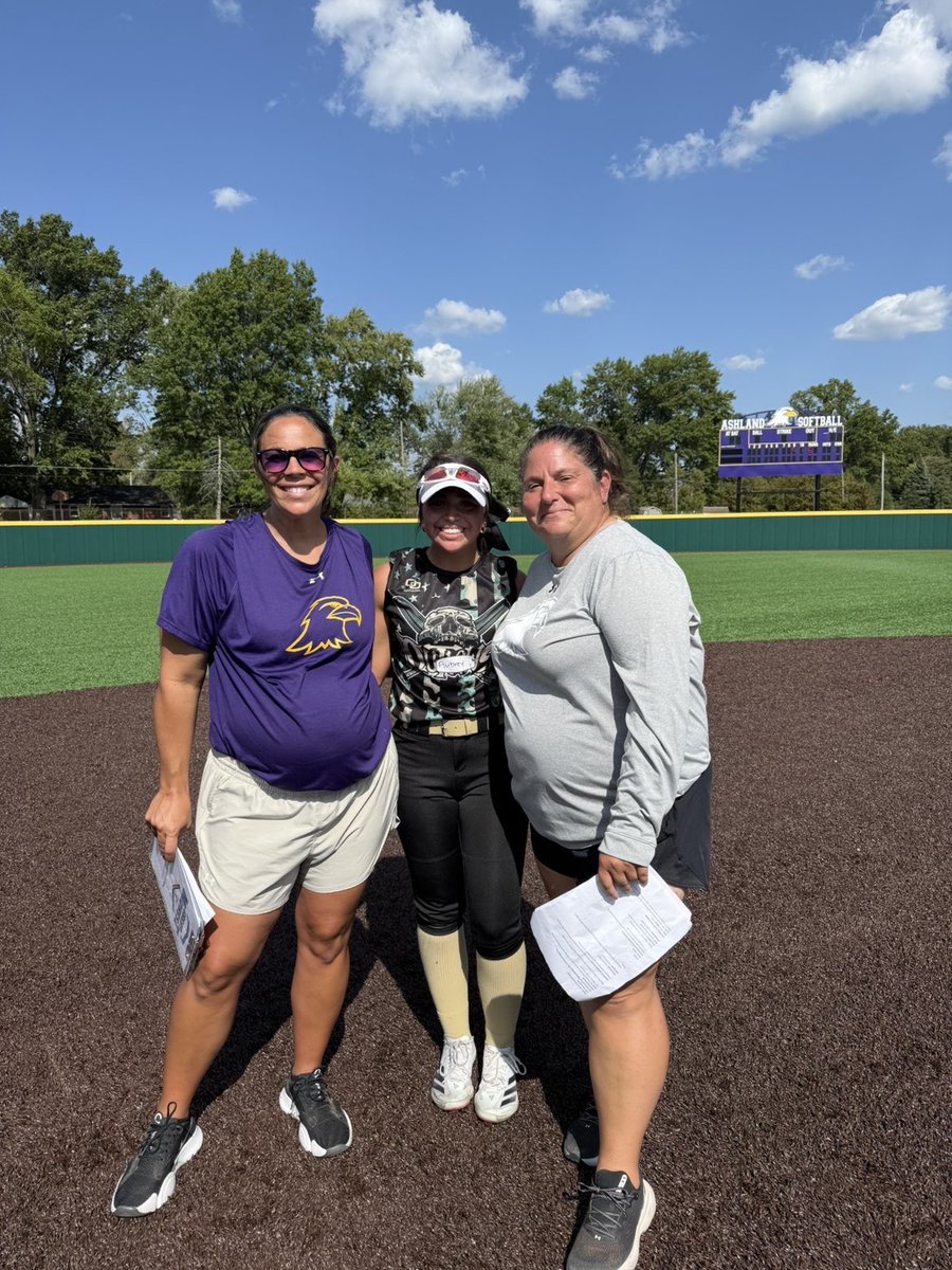 Thank you <a href="/AshlandUSball/">Ashland University Softball</a> for putting on another great camp! I always love being around the team and getting feedback from the coaches!!