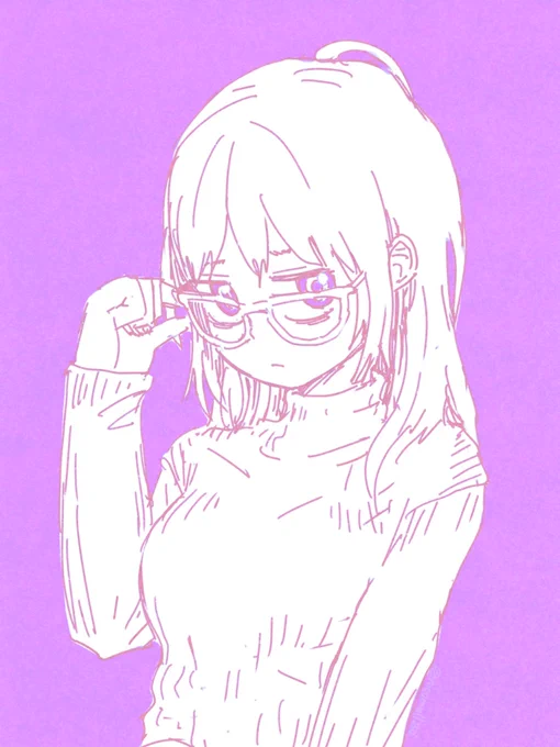 #めがねの日 #オリジナルイラスト