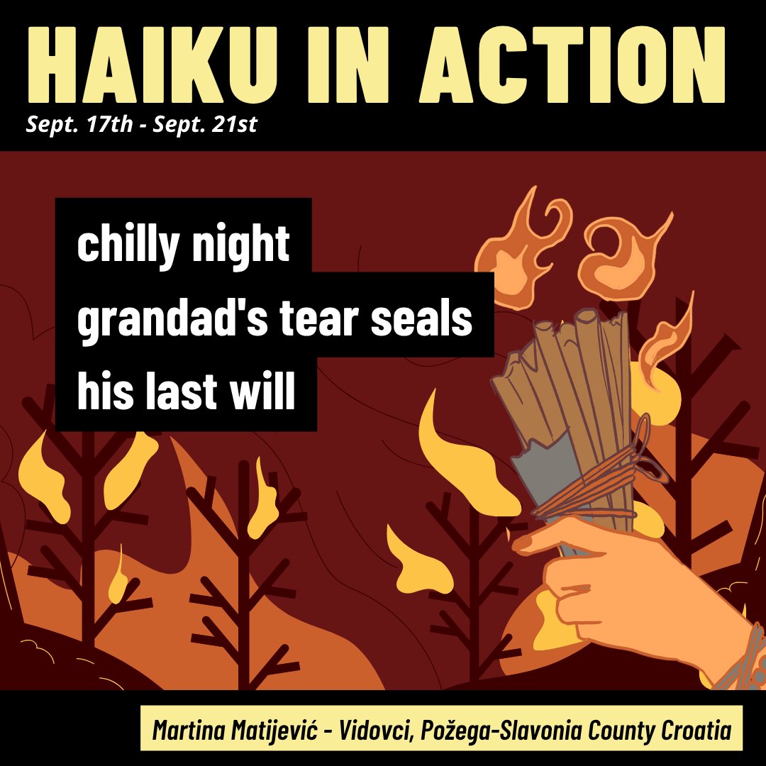 Nick Virgilio Haiku Association tweet media