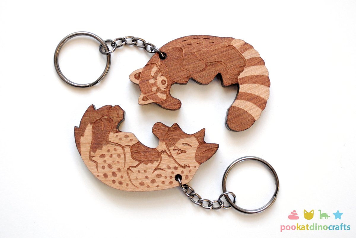 Red pandas and canid-shaped critters