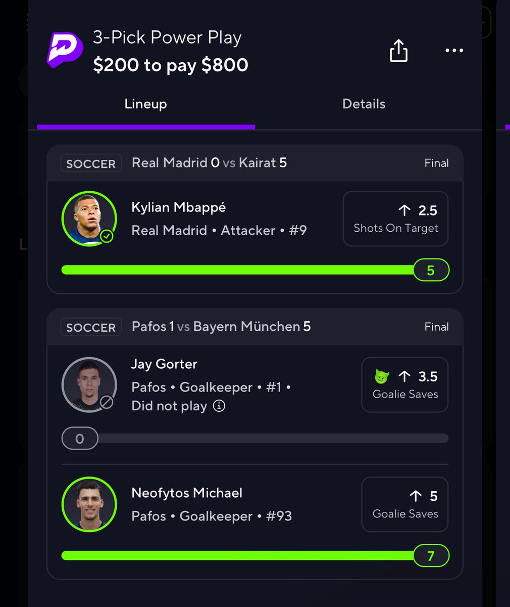 Doge_710's tweet photo. Way 2 easy all my slips are posted on my Instagram #ChampionsLeague #BayernMunich #RealMadridCF https://t.co/c16niloZGn