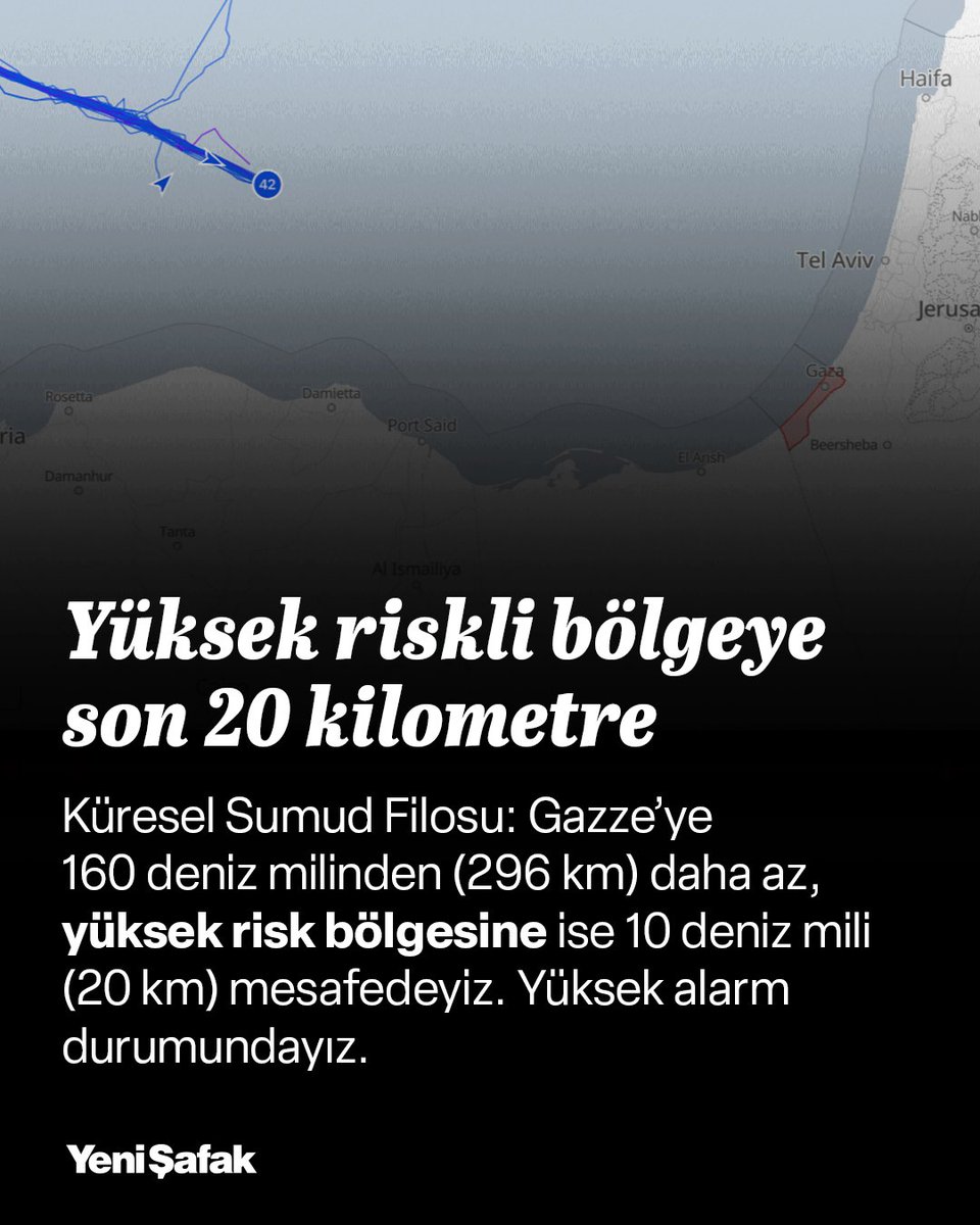yenisafak's tweet photo. Küresel Sumud Filosu'ndan son dakika açıklaması

Sıcak saatler: https://t.co/W4rOE9bYRV