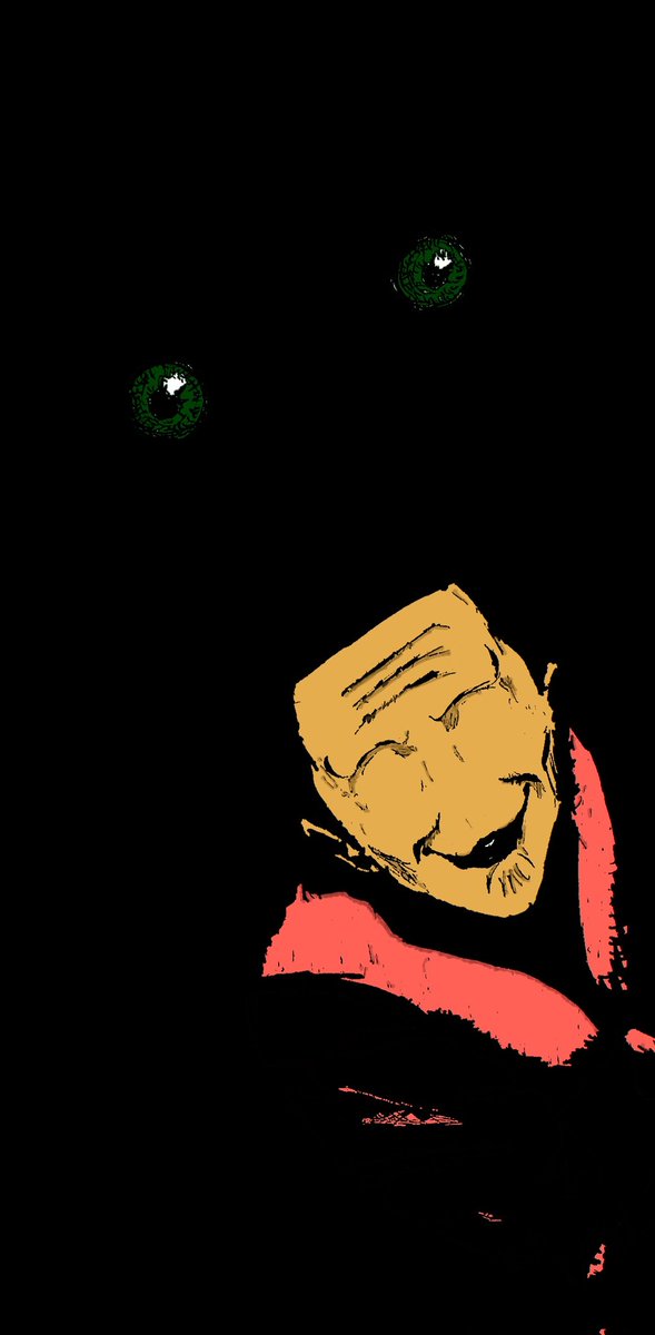 "I stared into the abyss for so long I lost sight of who I was.

Now, whenever you find yourself lost in the dark, know that I gaze upon you from within the shadows. Not to harm you, but not to guide you either.

I simply watch. That is all."

#art #story
