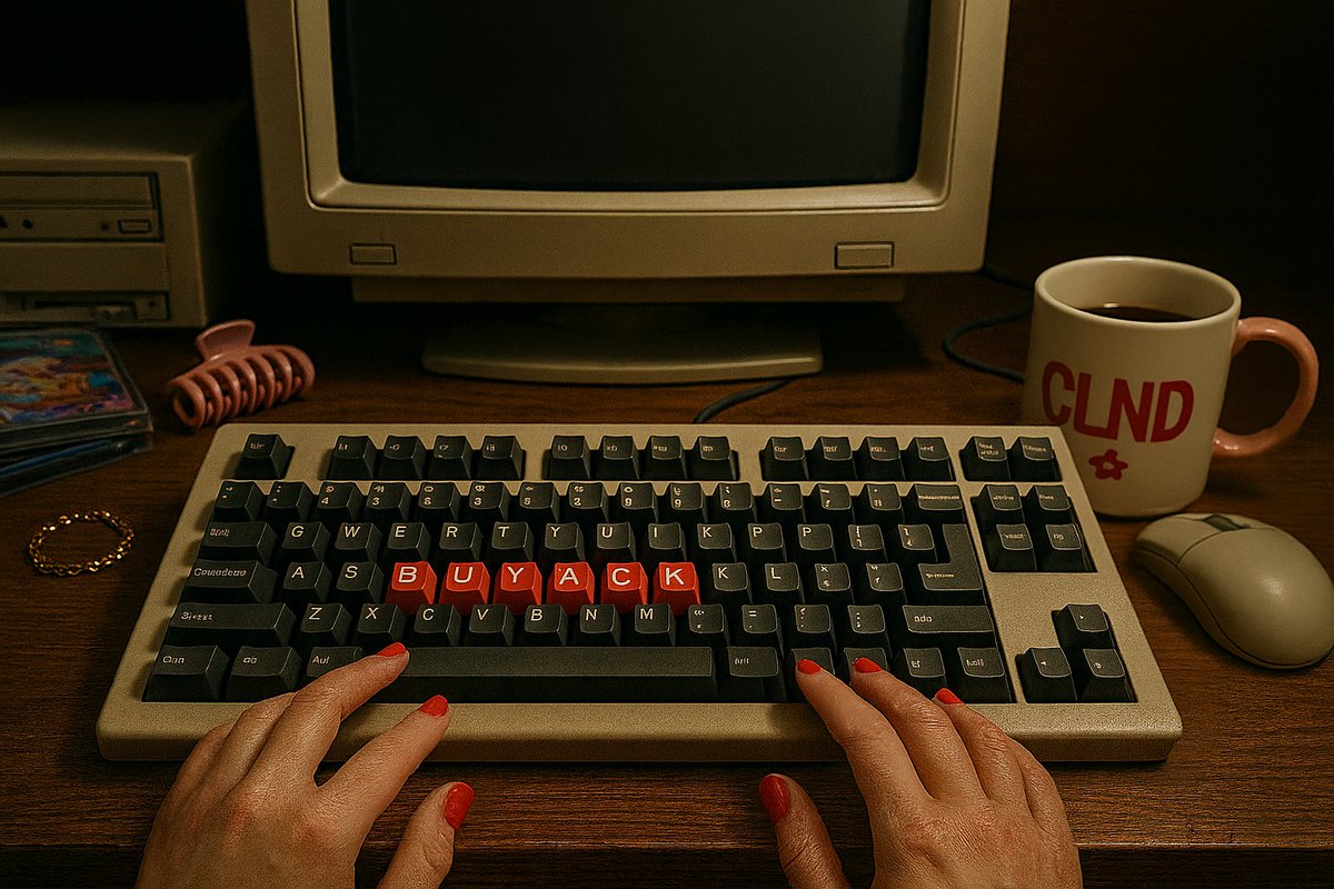 colend_xyz's tweet image. Something’s missing on this keyboard… 
Can you complete the word?

Hint: it happens every month with $CLND