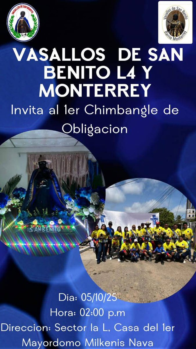1er chimbangle de obligación para San Benito en #CiudadOjeda #Lagunillas