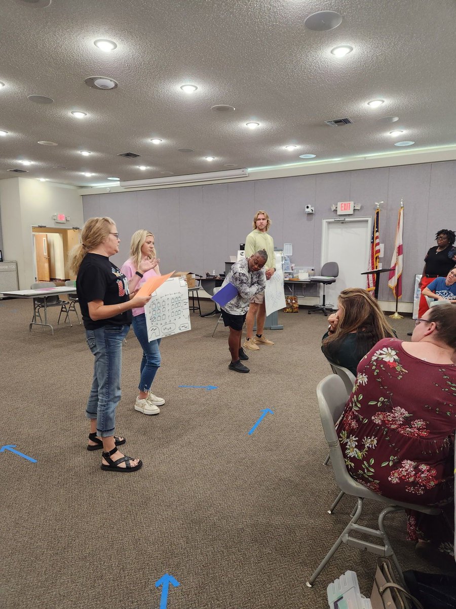 Over 45 teachers attended PAEC's new teacher academy on Monday and Tuesday from Calhoun, Jackson, and Washington Counties. Ms. Toyka Holden from FDLRS engaged with teachers to help implement classroom management strategies for them to provide the best environment.