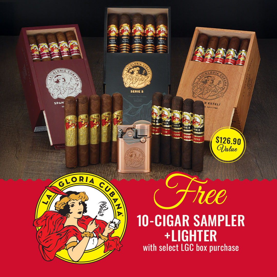 Shop La Gloria boxes and get 10 cigars and a lighter on us – over $125 in  freebies. That's flavor, fire, and full-on euphoria… La Gloria-style. This  deal won't wait. Neither should, image size:1080x1080
