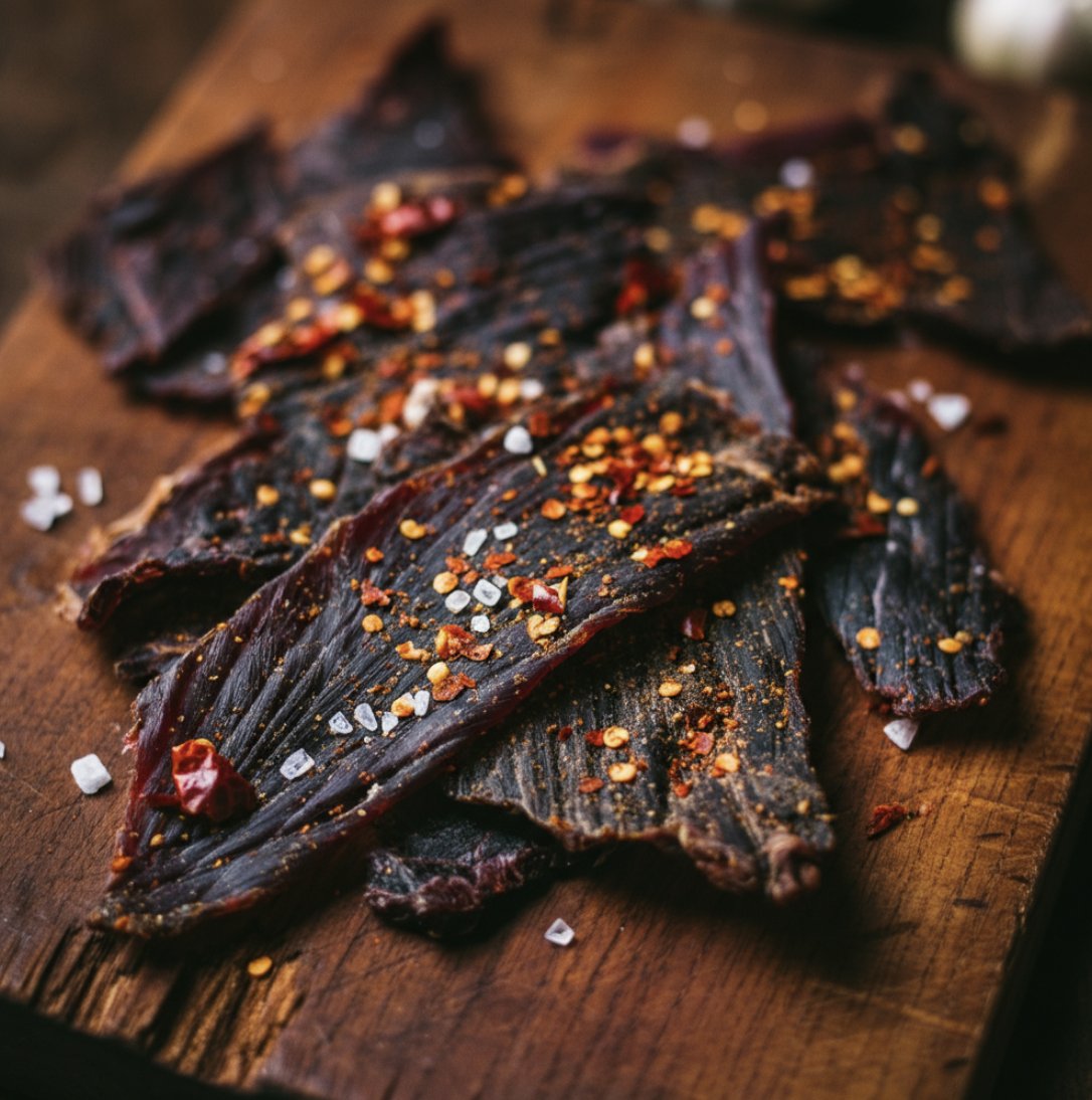 buckwildbison's tweet photo. Taste tradition! Our all-natural Bison Jerky, seasoned to perfection with salt, pepper, garlic, and crushed red pepper, offers a delicious protein boost anytime. Snag yours for $12. Explore more at: https://t.co/rsGqxDZxhR https://t.co/1lrZLGKIW0