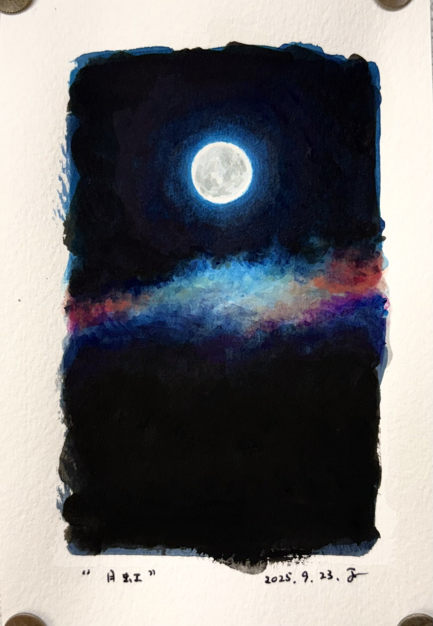 【更に値下げしました】絵画 値下げ交渉あり。超美品！金箔で金魚 アクリル画 絵画 | yun2