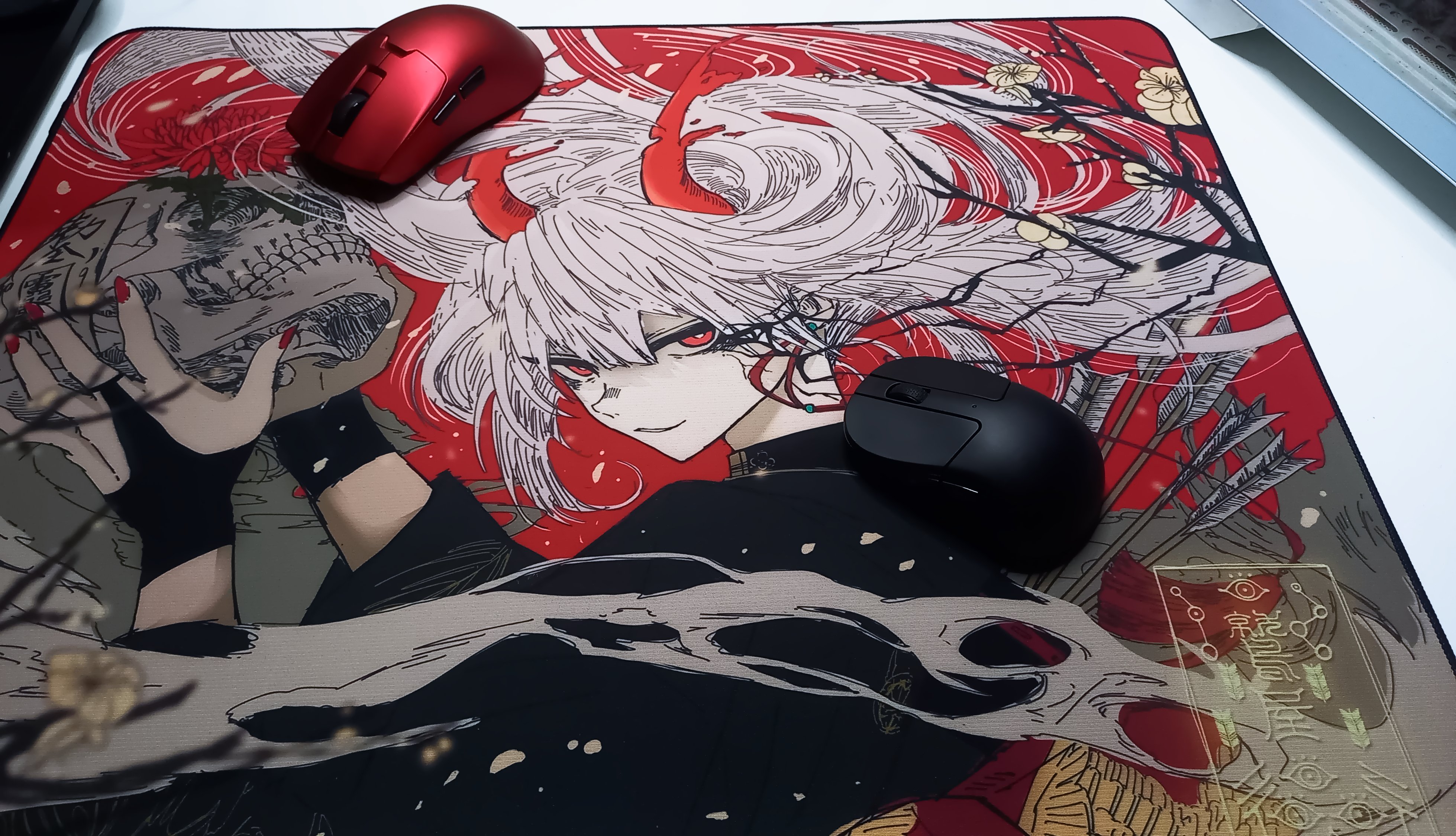 AbyssGaming 紅玉 AbyssGaming AbyssGaming 紅玉【ガラス製マウスパッド】 - 製品