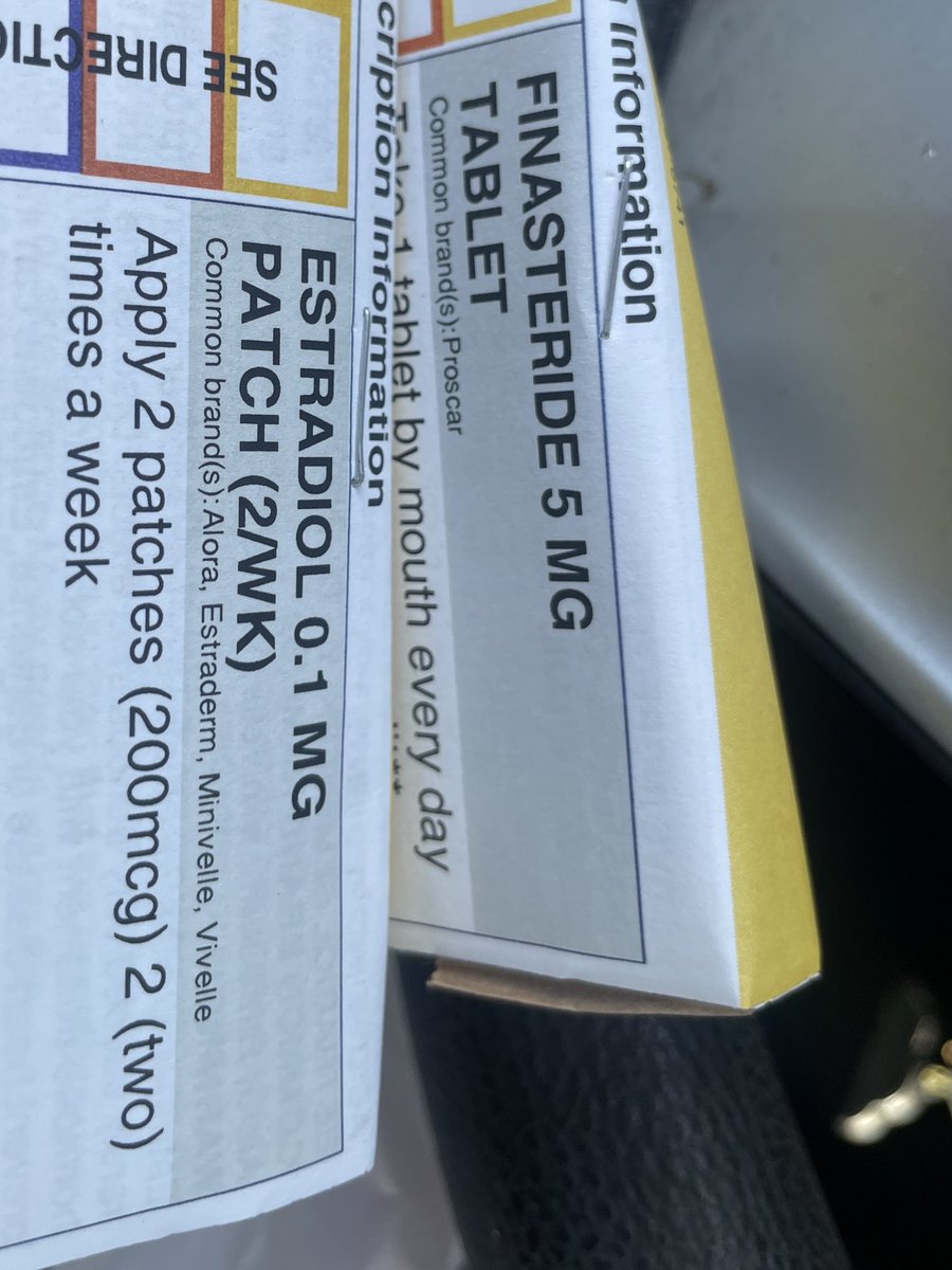 curlyhairedqtt's tweet image. I&apos;m not the only one who&apos;s been sniffing their first package of HRT like a goblin right? #trans #lgbtq #mtf #hrt