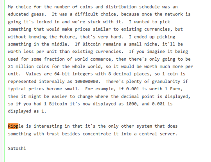 Satoshi's words.
#XRP #XRPL #RIPPLE