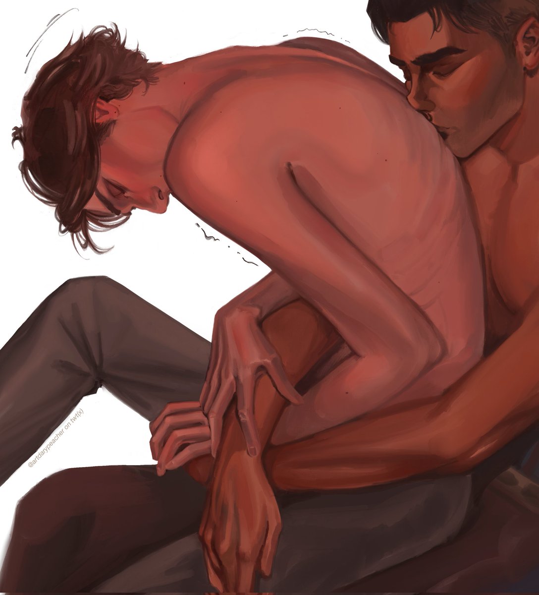 artdarypeacher's tweet photo. Viktor’s anatomy 
#jayvik https://t.co/y1sgMxawox