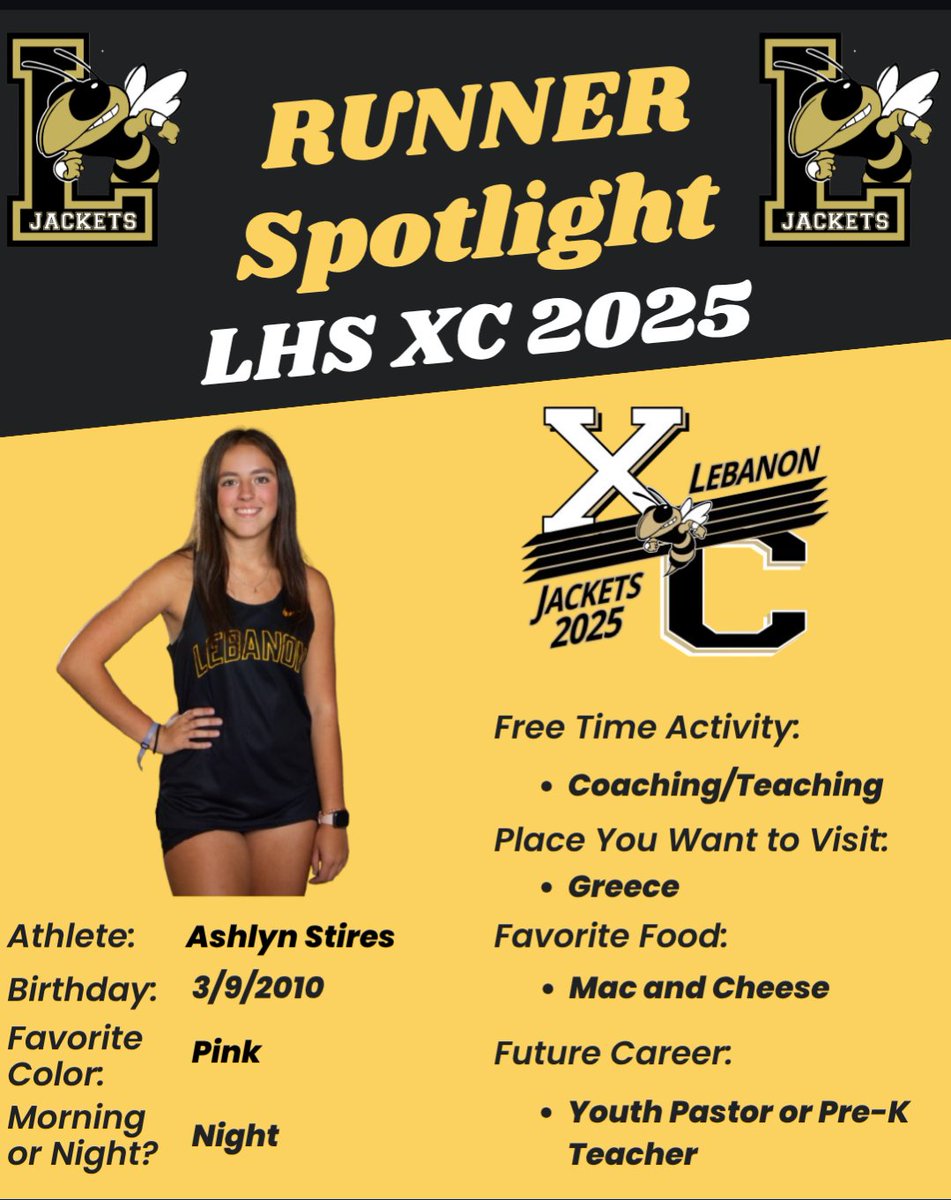LHS Runner Spotlight of the day goes to Blake and Ashlyn!