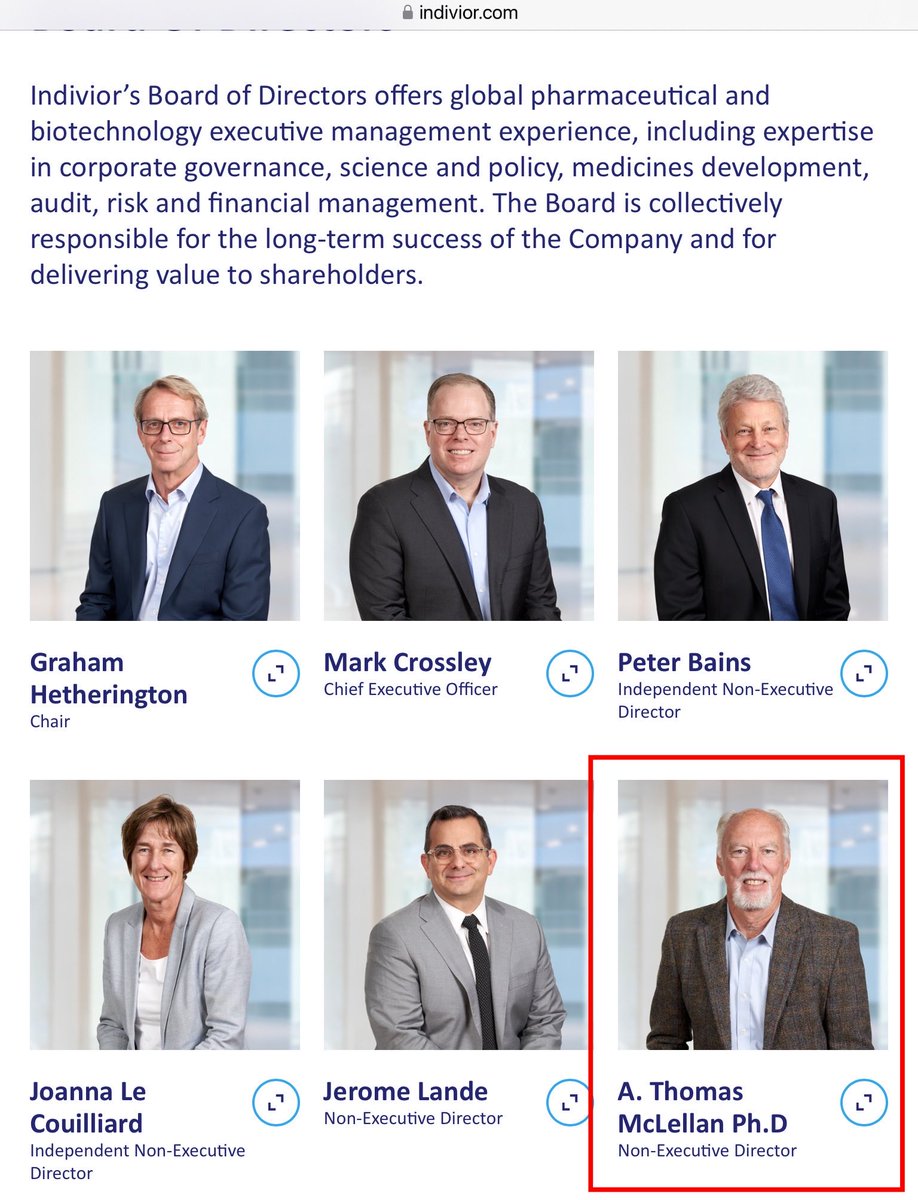 ACSHorg's tweet image. @ibdgirl76 The @APApsychiatric appointed the former Director of the pharmaceutical company manufactures the drug to treat all their new opioid related disorders on their sparse Substance-Related Disorders Task Force. Indivior calling Dr. Thomas McLellan PhD. a “non-executive”…