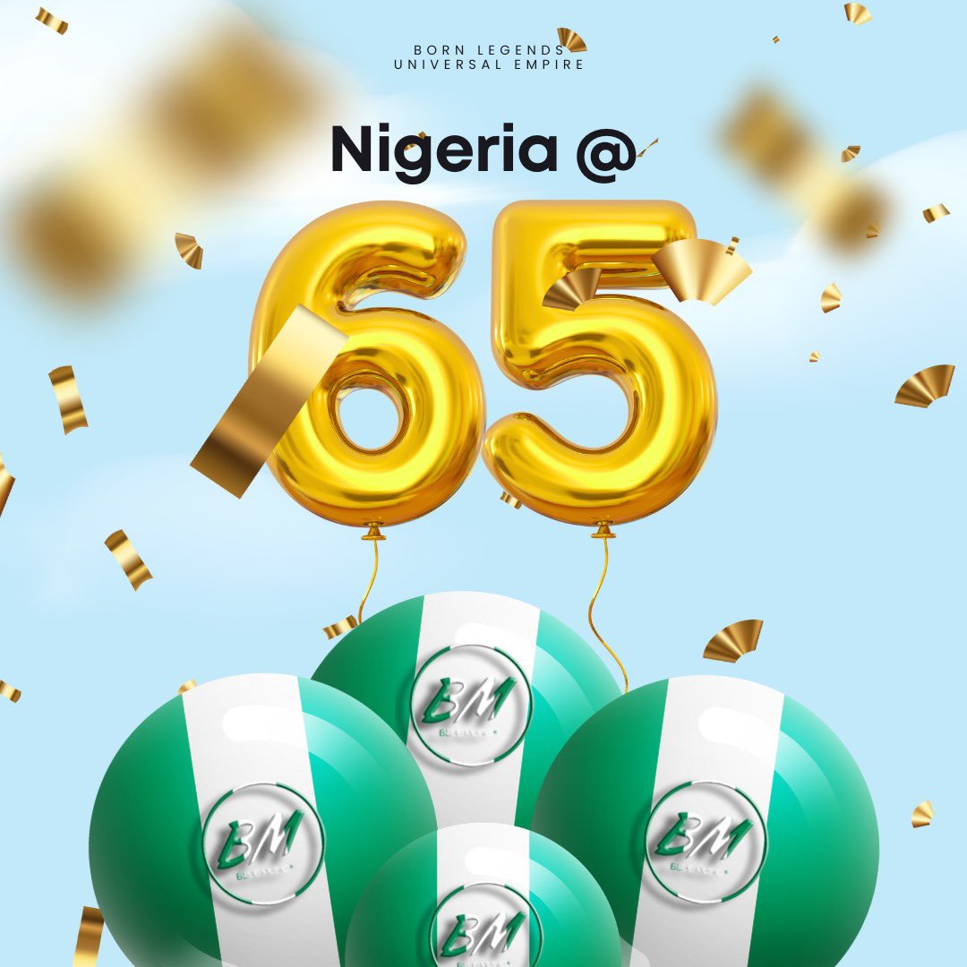 bluemusicent's tweet photo. Happy Independence Day Nigeria from all of us here at BLUE Music.
-
#happyindependenceday #NigeriaAt65 https://t.co/yMiy1qkbCD