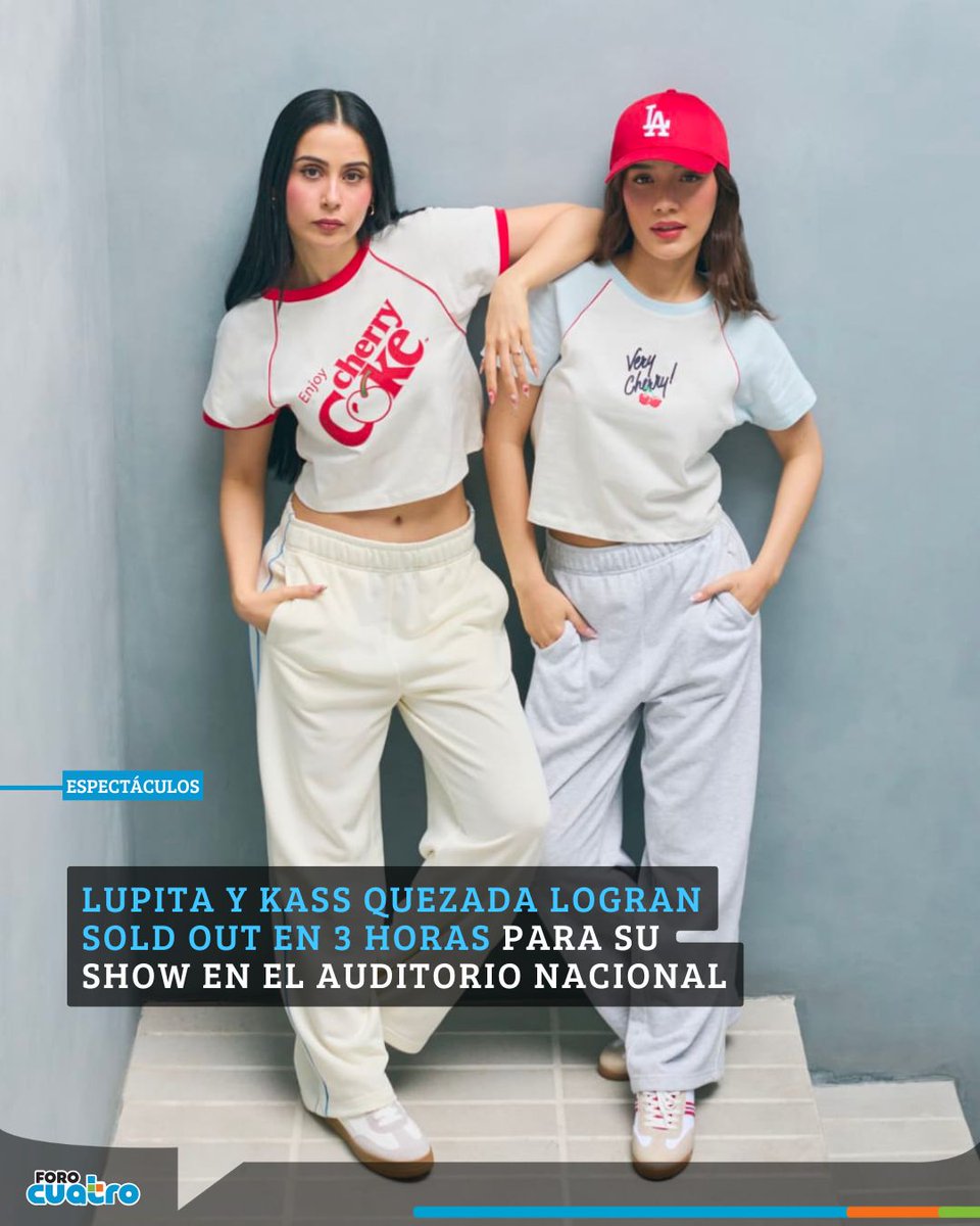 ForoCuatroTV's tweet image. Lupita contó en sus historias de Instagram que en menos de tres horas se agotaron los boletos para su próximo show en vivo junto a Kass Quezada...

👉👉 forocuatro.com/entretenimient…

#Lupita #KassQuezada #LasAlucinesFueraDeControl #AuditorioNacional #SoldOut #ShowEnVivo #Influencers