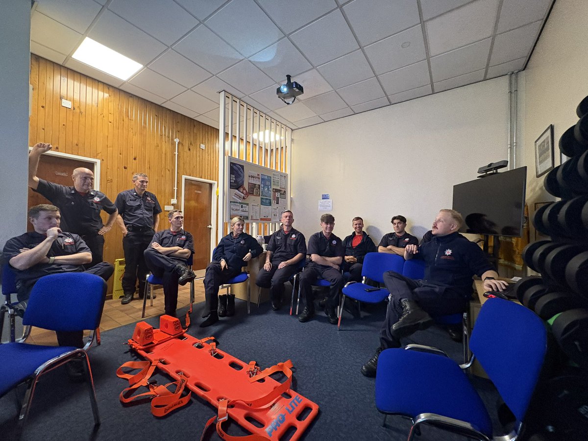 Lytham Fire Station (@lythamfire) on Twitter photo π¨ Tonight crew were visited by our Trauma trainers from Hornby Fire Station to have a quarterly refresher and updates on training techniques. 
π Thanks to Mike and Ian for joining us.
π Crew were mobilised to an Automatic Fire alarm and returned to station to continue after. π¨ Tonight crew were visited by our Trauma trainers from Hornby Fire Station to have a quarterly refresher and updates on training techniques. 
π Thanks to Mike and Ian for joining us.
π Crew were mobilised to an Automatic Fire alarm and returned to station to continue after.