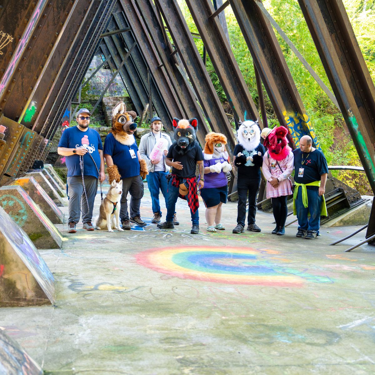 Some awesome photos from FURther UP North. The first UP Furry camping event held a few weeks ago.