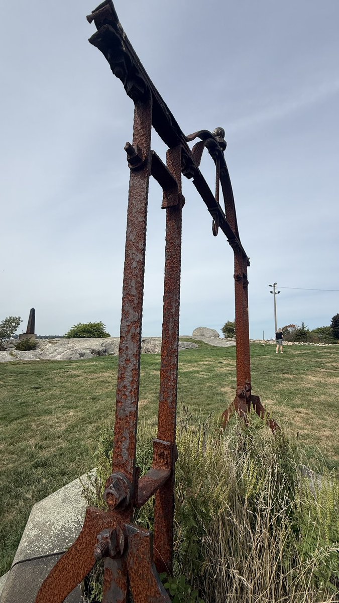 wapple15's tweet image. This #Rusty specimen from today in the grounds of UCONN Avery Point. #PMJWeeklyChallenge