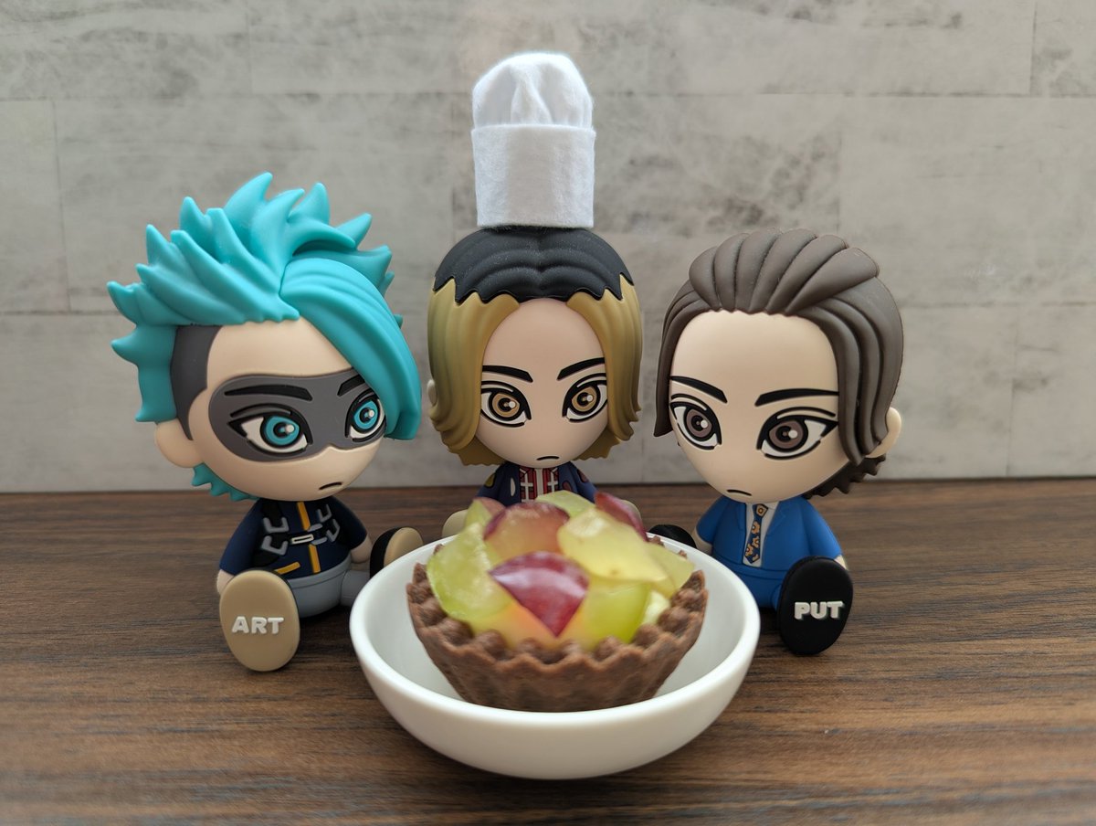 oFkCkWmEUVtlHEE's tweet photo. 猫友さんからの素敵便
#greenfactory さんの葡萄を
ちびきょもちゃんへ お裾分け🍇
#ART_PUTフィギュア
@TAIGA_KYOMO33 https://t.co/8Kby8I1QnE