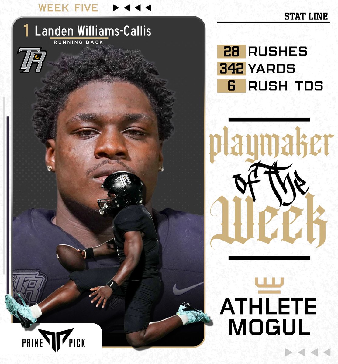 One of the craziest performances I have ever seen since I started watching Houston High School Football 30 years ago. My bar is always so high because of guys like Joseph Addai &amp; Vince Young that I played against &amp; watched in Houston. Real legends that were dawgs. Callis has