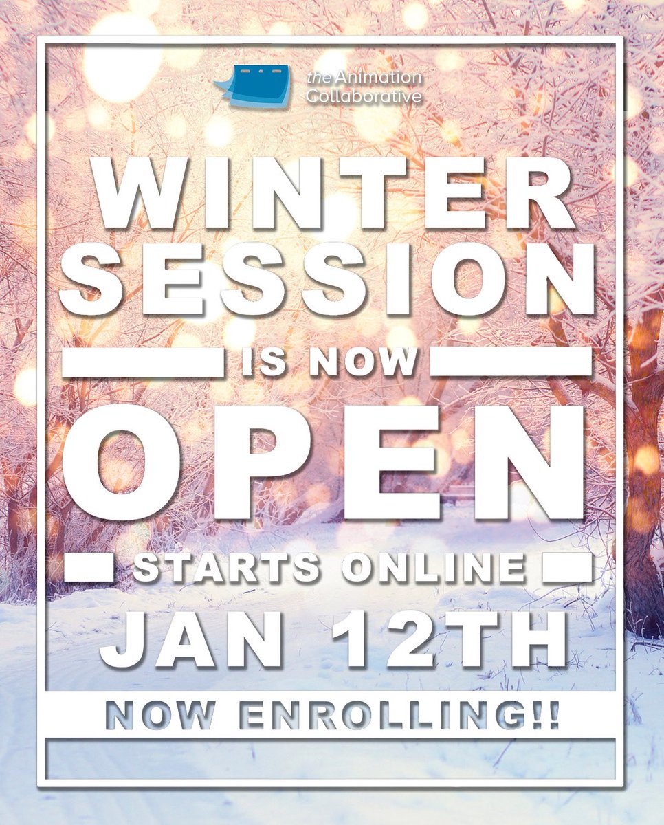 animationcollab's tweet image. ❄️ Winter 2026 Workshops Are Here! ❄️
Learn, create, and grow this season—sessions run Jan 12 – Mar 21.
⏰ Register by Dec 25 before spots vanish!