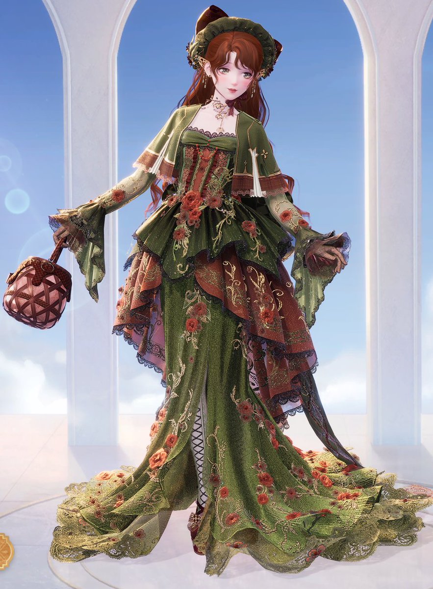 I revisited my favorite outfit ever and made two new versions based on the best items of the new 5 star outfit. Meet cottagecore witch Nikki. I am OBSESSED with this new hair and the witch hat. I do love the dress a lot but I still wish they had made the sleeves separated.
