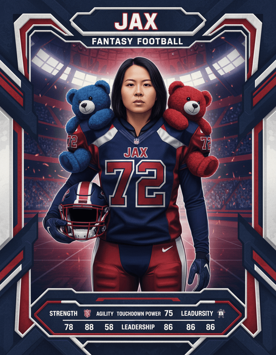 I don’t fully understand why my boyfriend talks about fantasy football 24/7… so I built a way to relate. 😂

Meet Cardify — turn a selfie into a personalized fantasy football trading card in seconds. 
Try it: cardify.dev

#ai #productdesign #startup #fantasyfootball